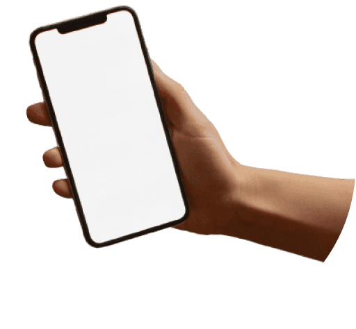 Phone being hold in hand