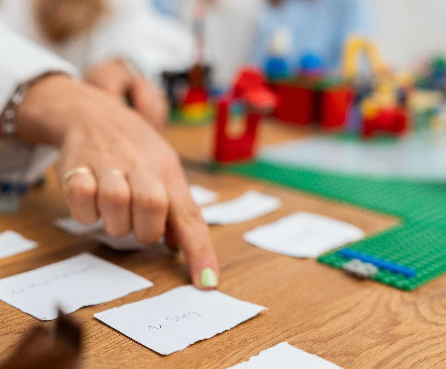 Agile Workshop Finger Salome