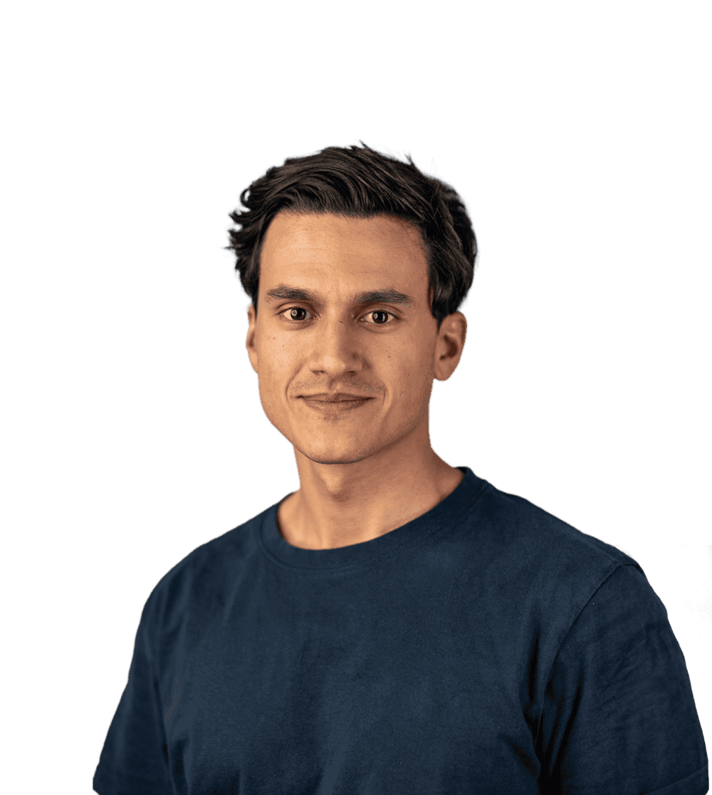 Auf dem Bild ist Savas zu sehen.