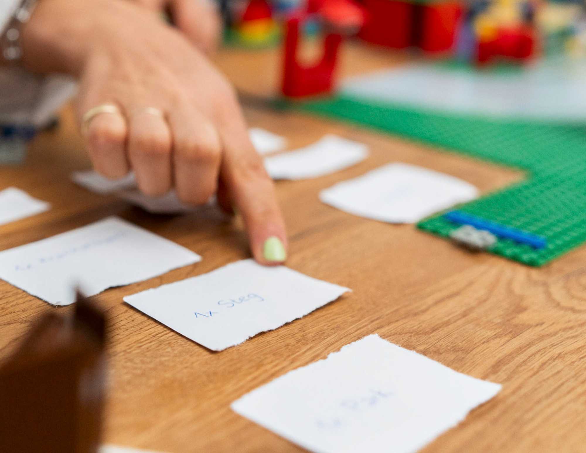 Agile Workshop Finger Salome